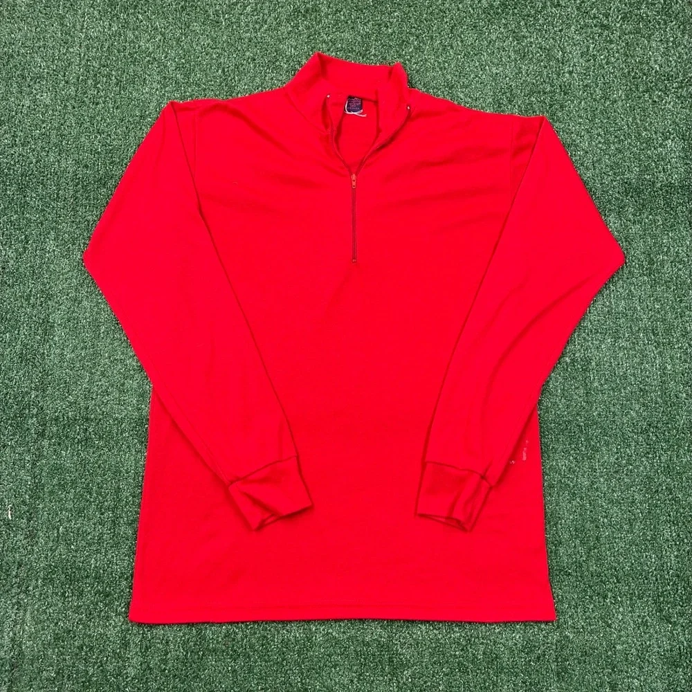 Vintage 1980's Patagonia Capilene Fleece‎ Quarter Zip Pullover